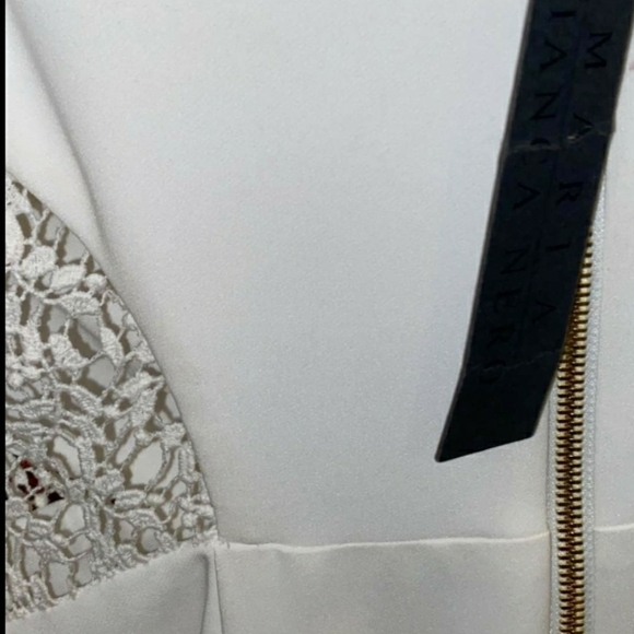 MARIA BIANCA NERO Olivia Lace Inset One-Shoulder G - Picture 5 of 9